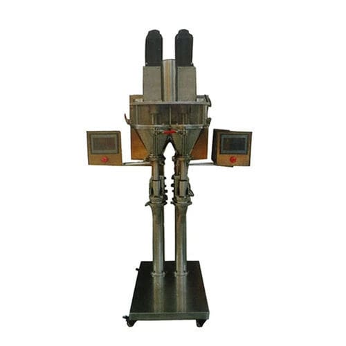 Llenadora con alimentador de tornillo - ZX-F 02C - Shandong Dongtai Machinery Manufacturing Co., Ltd. - semiautomática / de bolsas / para polvo
