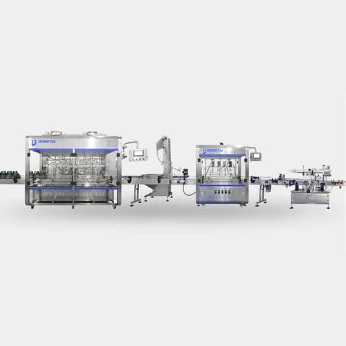 Llenadora taponadora etiquetadora para aceite comestible - ZLDG - Shandong Dongtai Machinery Manufacturing Co., Ltd. - automática / aceite vegetal / para aceite de oliva