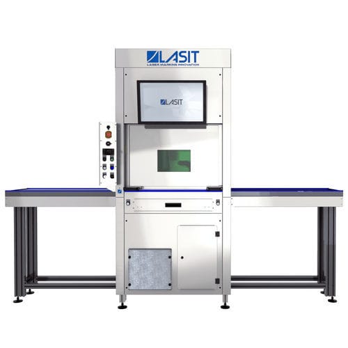 Máquina de marcado láser de fibra - TowerSlide X - LASIT Laser Marking - de metal / compacta / para la industria del automóvil
