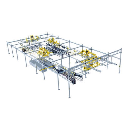Sistema de transporte para aplicaciones industriales - HLS XL - PIBRA - Industrial Solutions - industrial / para transporte / para piezas pequeñas