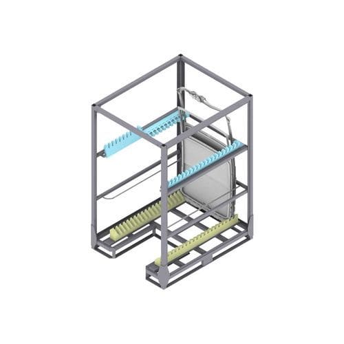 Apiladora para cubos - PIBRA - Industrial Solutions - de manipulación / de posicionamiento / de placas