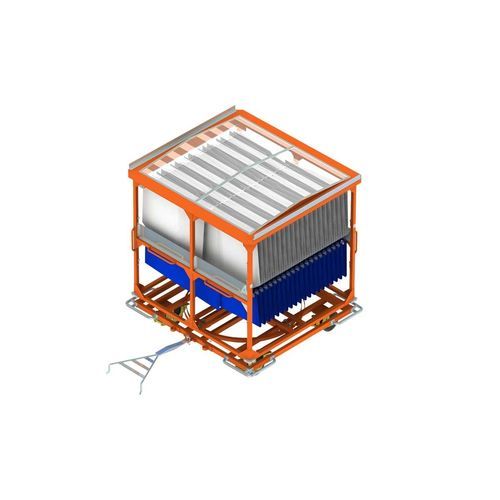 Practicable de pintura - PIBRA - Industrial Solutions - para paso / de tubos / de mano