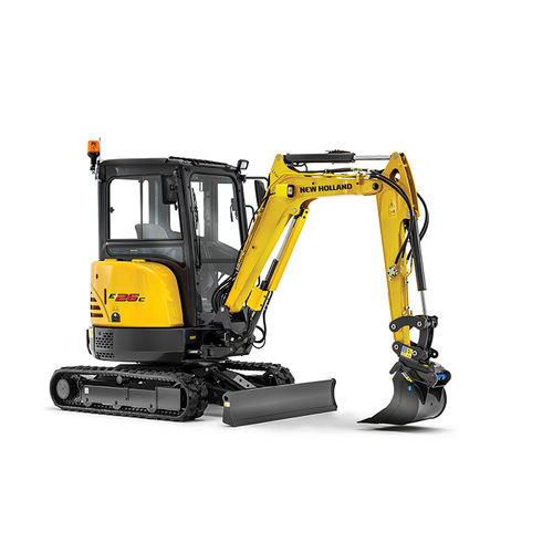 Miniexcavadora - E26C - New Holland - con orugas / Tier 4 final / para obra de construcción