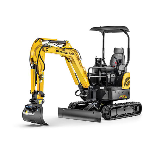 Miniexcavadora - E30C - New Holland - con orugas / Tier 4 final / para obra de construcción