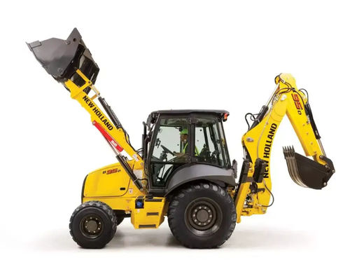 Retroexcavadora articulada - B95D - New Holland - compacta / diésel