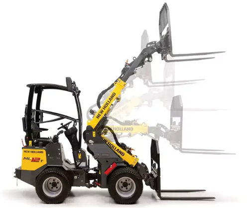 Cargadora con neumáticos - ML12 T - New Holland - articulada / telescópica / compacta