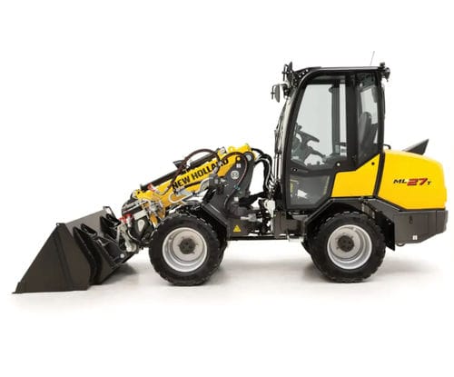 Cargadora con neumáticos - ML27 T - New Holland - articulada / telescópica / compacta