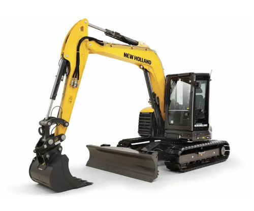 Excavadora intermedia - E85D - New Holland - con orugas / diésel / para obra de construcción