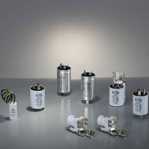 Condensador eléctrico de filtrado - Hengyi Electrical Co.,LTD - de aluminio / cilíndrico / de baja inductancia