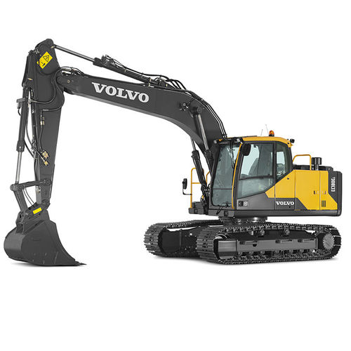 Excavadora intermedia - EC180E - Volvo Construction Equipment - con orugas / diésel / para obra de construcción