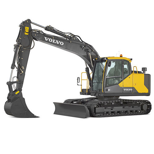 Excavadora intermedia - EC140E - Volvo Construction Equipment - con orugas / diésel / para obra de construcción