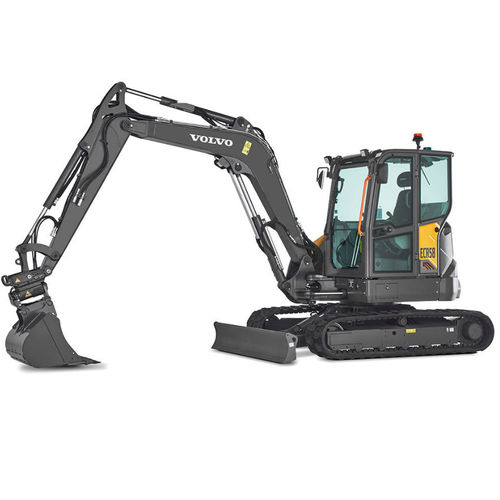 Miniexcavadora - ECR58 - Volvo Construction Equipment - con orugas / diésel / para obra de construcción