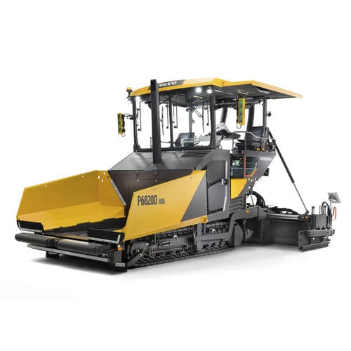 Pavimentadora de asfalto - P6820D ABG - Volvo Construction Equipment - con orugas / para carretera