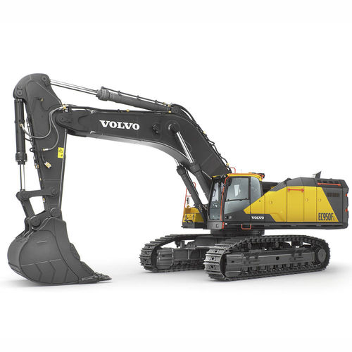 Excavadora de grandes dimensiones - EC950F - Volvo Construction Equipment - con orugas / diésel / para obra de construcción