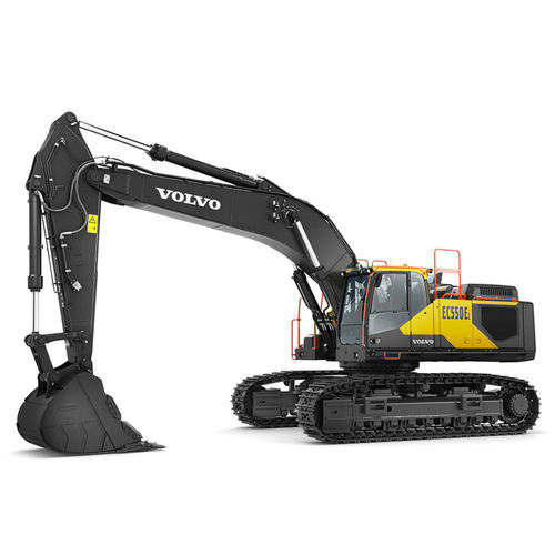 Excavadora de grandes dimensiones - EC550E - Volvo Construction Equipment - con orugas / diésel / para obra de construcción