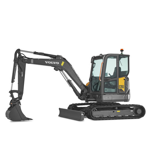 Excavadora intermedia - ECR50 - Volvo Construction Equipment - con orugas / diésel / compacta
