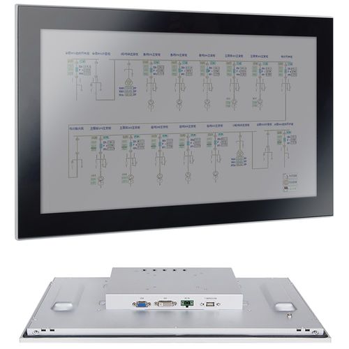 Monitor TFT - PANEL5000 DXXX2 Series - NODKA Automation Technology - con pantalla táctil resistiva de 5 hilos / LED / para la industria