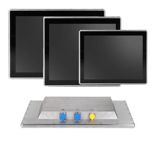Monitor IP69K - WP1XX1P-C Series - NODKA Automation Technology - TFT / con tecnología capacitiva proyectada / con pantalla táctil multipuntos