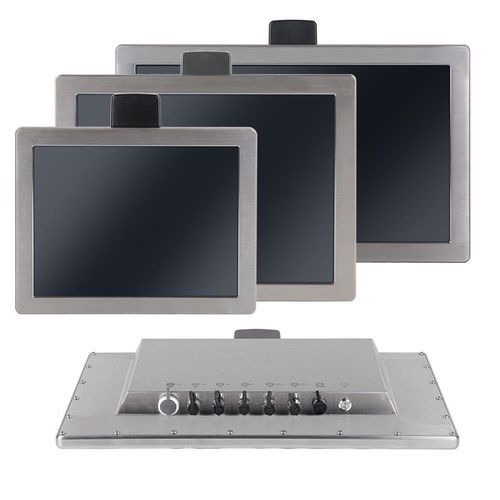 Panel PC TFT LCD - WP1XX1T-R1 Series - NODKA Automation Technology - retroiluminación LED / con pantalla táctil resistiva de 5 hilos / 15"