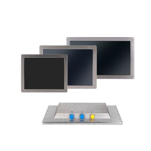 Monitor IP69K - WP1XX1P-R Series - NODKA Automation Technology - TFT / con pantalla táctil multipuntos / con pantalla táctil resistiva