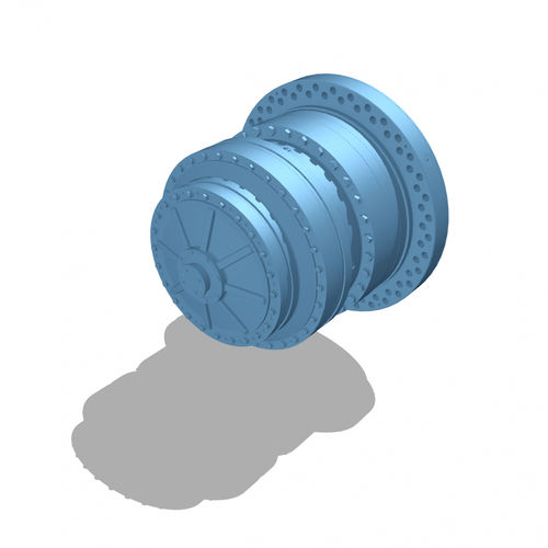Reductor planetario - CP - Eickhoff Antriebstechnik GmbH - coaxial / > 10 kNm / compacto