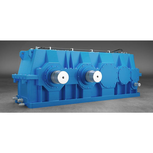 Reductor de engranaje helicoidal - DNZ - Eickhoff Antriebstechnik GmbH - de ejes paralelos / con eje macizo / con doble eje de salida