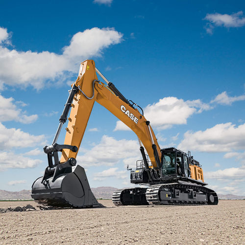 Excavadora intermedia - CX750D - Case - con orugas / diésel / Tier 4 final