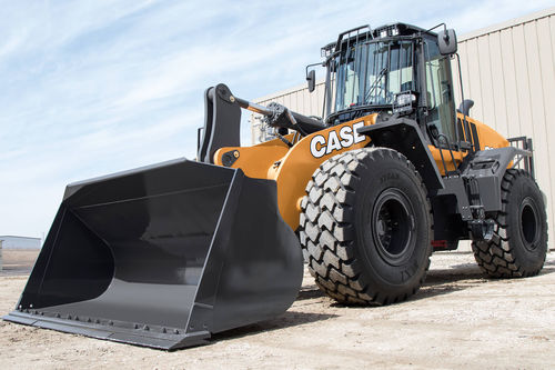 Cargadora de ruedas - 821G - Case - articulada / para obra