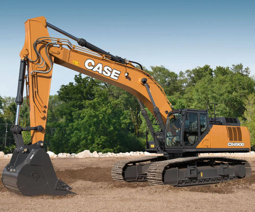 Excavadora de grandes dimensiones - CX490D - Case - con orugas / Tier 4 final / para obra de construcción