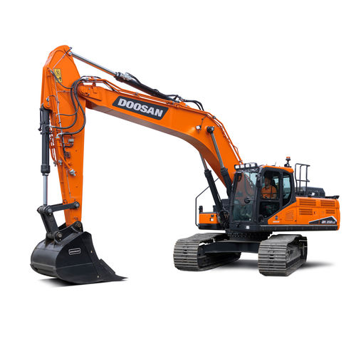 Excavadora de grandes dimensiones - DX350LC-7K - DAEWOO Construction Equipment Division - con orugas / diésel / para obra de construcción