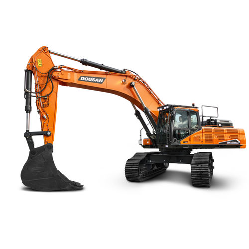 Excavadora de grandes dimensiones - DX530LC-7K - DAEWOO Construction Equipment Division - con orugas / diésel / para obra de construcción