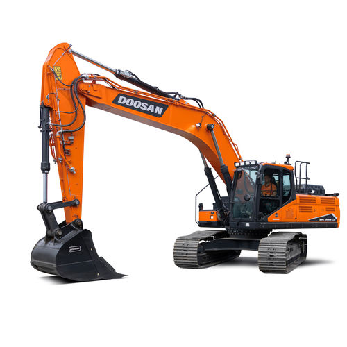 Excavadora de grandes dimensiones - DX380LC-7K - DAEWOO Construction Equipment Division - con orugas / diésel / para obra de construcción