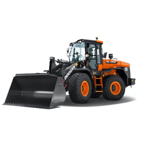 Cargadora con neumáticos - DL250-7 - DAEWOO Construction Equipment Division - articulada / estándar