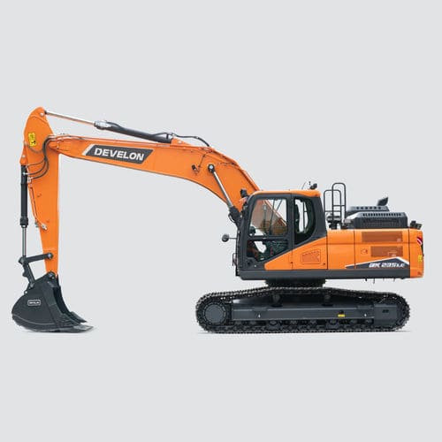 Excavadora intermedia - DX235LC-7 - DAEWOO Construction Equipment Division - con orugas / diésel