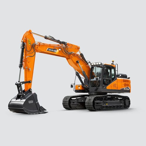 Excavadora intermedia - DX245NHD-7 - DAEWOO Construction Equipment Division - con orugas / diésel
