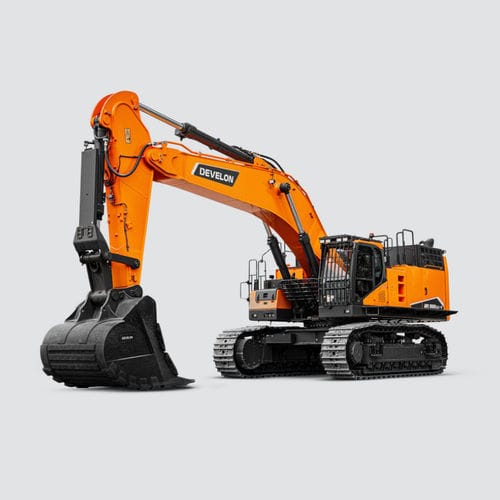 Excavadora de grandes dimensiones - DX800LC-7 - DAEWOO Construction Equipment Division - con orugas / diésel