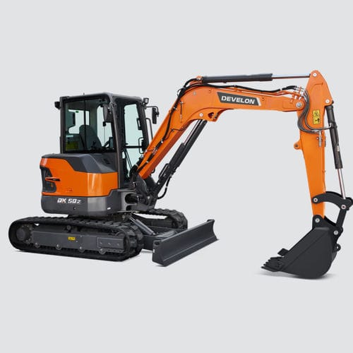 Miniexcavadora - DX50Z - DAEWOO Construction Equipment Division - con orugas / diésel