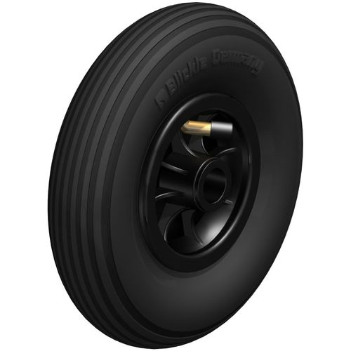 Rueda con neumático - PK series - Blickle Räder+Rollen GmbH u. Co. KG - de polipropileno / de bajo ruido
