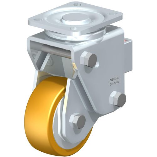 Ruedecilla giratoria - LHF-ALTH series - Blickle Räder+Rollen GmbH u. Co. KG - con platino giratorio / con rodamiento de bolas / altas cargas