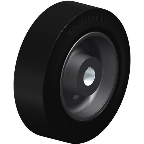 Rueda con aro - GEVN series - Blickle Räder+Rollen GmbH u. Co. KG - de hierro fundido / para grandes cargas / de bajo ruido