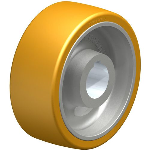Rueda con aro - GTHN series - Blickle Räder+Rollen GmbH u. Co. KG - barnizada con poliuretano / de hierro fundido / para grandes cargas
