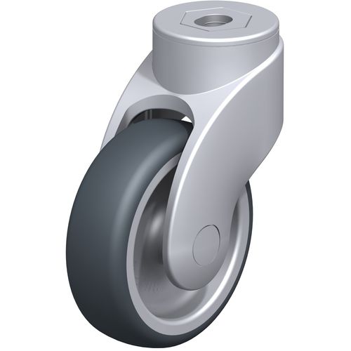 Ruedecilla giratoria - LWG-TPA series - Blickle Räder+Rollen GmbH u. Co. KG - con platino giratorio / con vástago / antihuellas