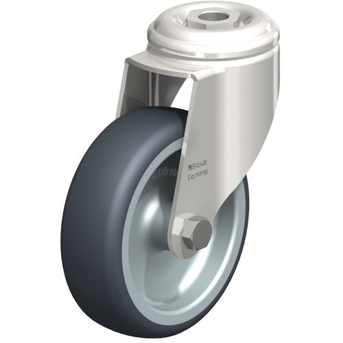 Ruedecilla giratoria - LKRXA-TPA series - Blickle Räder+Rollen GmbH u. Co. KG - con vástago / para carga ligera / de termoplásticos