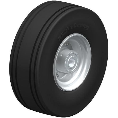 Rueda con aro - VLE series - Blickle Räder+Rollen GmbH u. Co. KG - de caucho / para grandes cargas / de bajo ruido