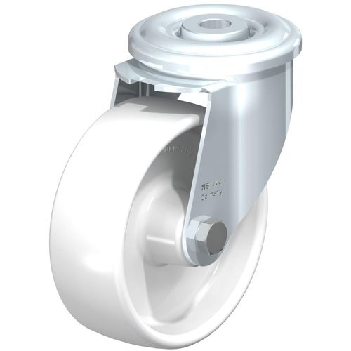 Ruedecilla giratoria - LER-PO series - Blickle Räder+Rollen GmbH u. Co. KG - con vástago / con rodamiento de bolas / de acero estampado
