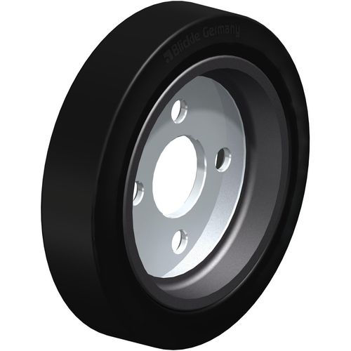 Rueda con aro - GEVA series - Blickle Räder+Rollen GmbH u. Co. KG - de caucho / para cargas pesadas / de bajo ruido