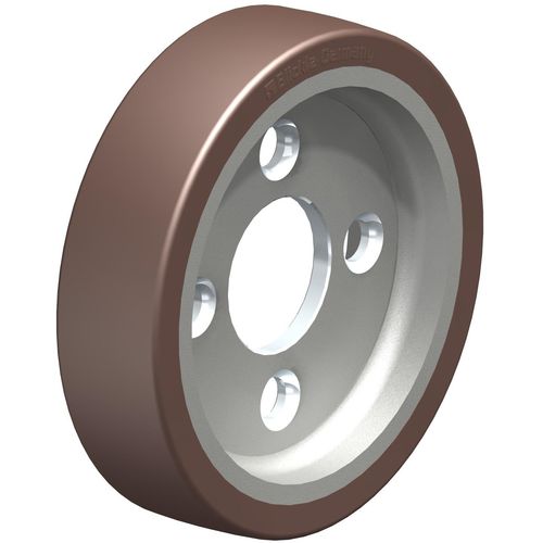 Rueda con aro - GBA series - Blickle Räder+Rollen GmbH u. Co. KG - de poliuretano / para cargas pesadas / antihuellas