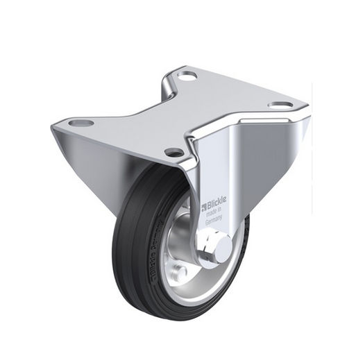 Ruedecilla fija - B-VE series - Blickle Räder+Rollen GmbH u. Co. KG - con platino giratorio / de acero estampado