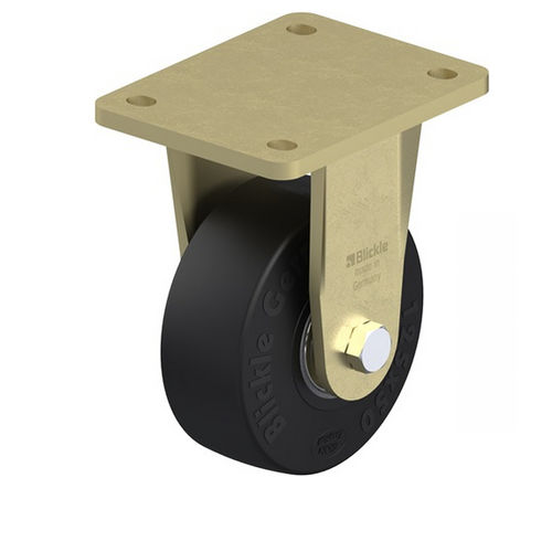 Ruedecilla fija - BS-SE series - Blickle Räder+Rollen GmbH u. Co. KG - con platino giratorio / carga muy pesada / de bajo ruido