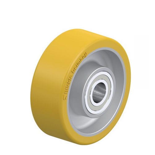 Rueda con aro - ALTH series - Blickle Räder+Rollen GmbH u. Co. KG - barnizada con poliuretano / de aluminio / de elastómero